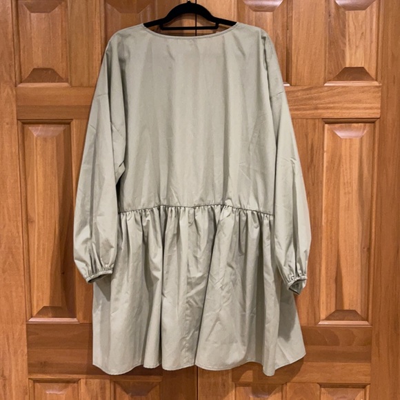 Poplin Mini Dress Smock by ASOS - Picture 5 of 6